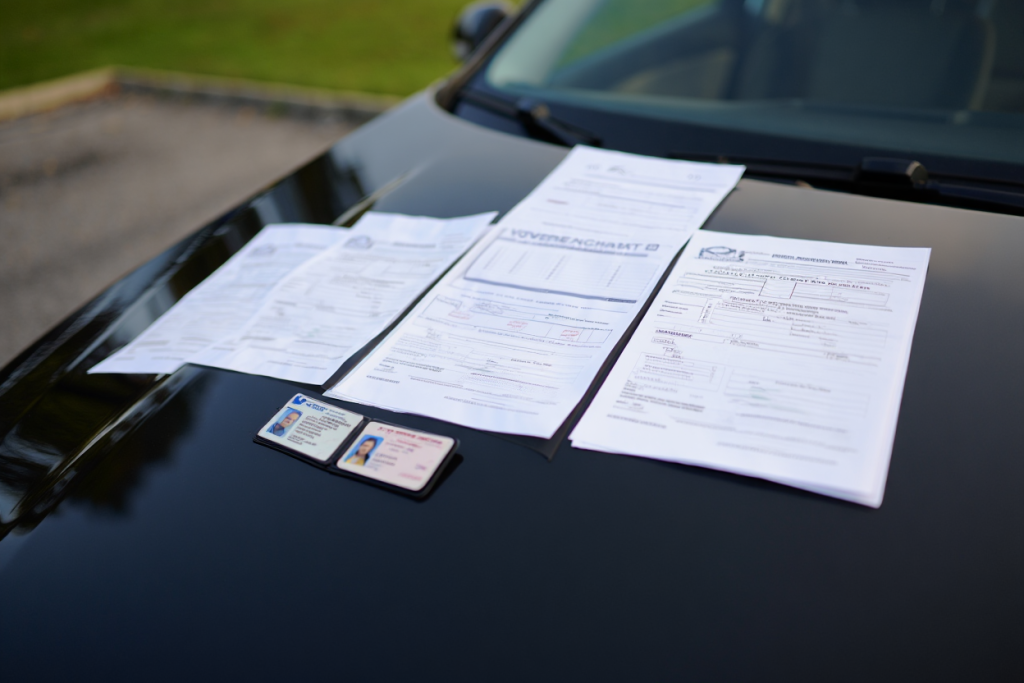 Qué documentos reflejan las cargas administrativas de un coche