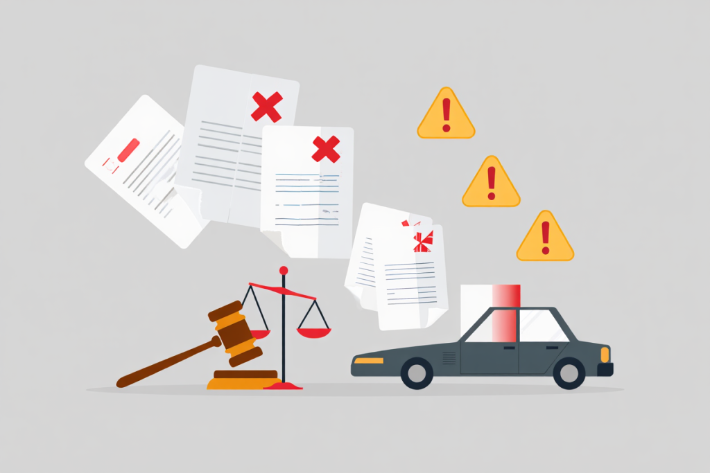 Qué se considera una carga administrativa en un coche