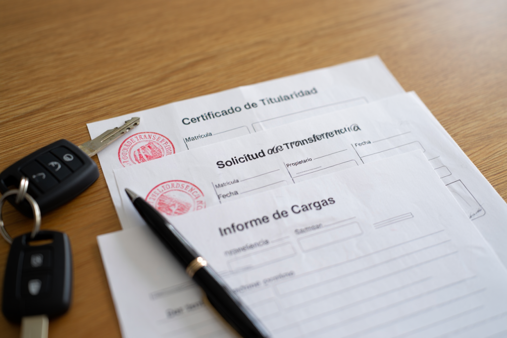 Limitaciones administrativas de un coche embargado